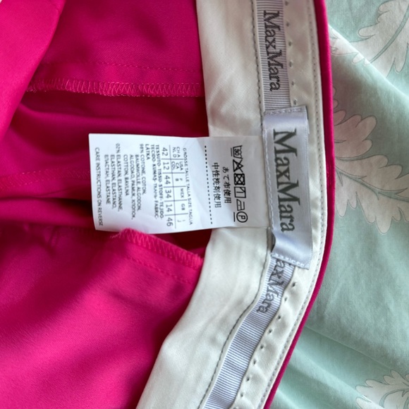 Fabulous Fuchsia MaxMara dress pants - Picture 2 of 2